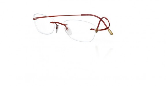 Silhouette TMA The Must Collection 6670 Eyeglasses, 6066 red