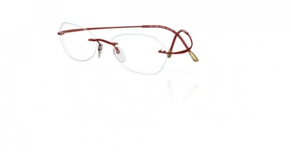 Silhouette TMA The Must Collection 6682 Eyeglasses, 6066 red