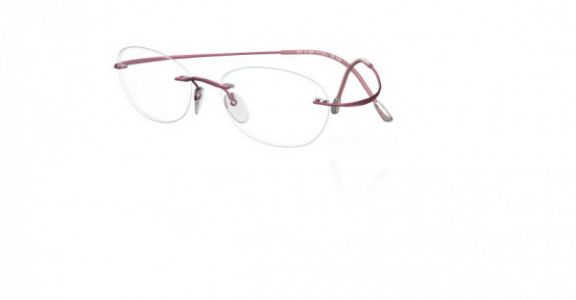 Silhouette TMA The Must Collection 6684 Eyeglasses, 6057 Mauve Shadow Shiny