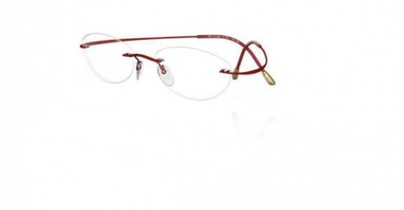 Silhouette TMA The Must Collection 6686 Eyeglasses, 6066 red
