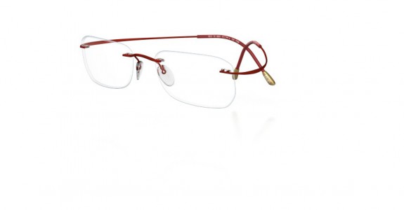 Silhouette TMA The Must Collection 7612 Eyeglasses, 6066 red