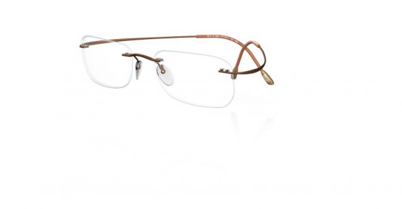 Silhouette TMA The Must Collection 7612 Eyeglasses, 6069 orange matte