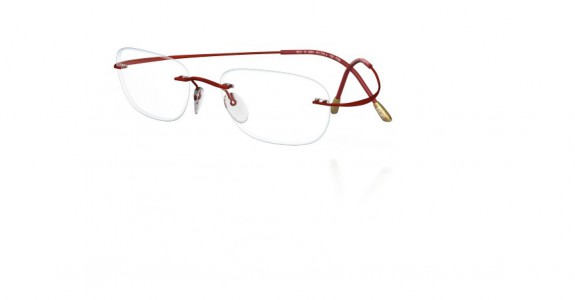 Silhouette TMA The Must Collection 7613 Eyeglasses, 6066 red
