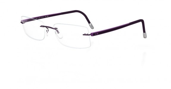 Silhouette Zenlight 7640 Eyeglasses, 6052 violet