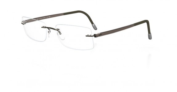 Silhouette Zenlight 7640 Eyeglasses, 6056 brown matte