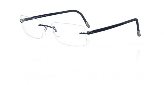 Silhouette Zenlight 7640 Eyeglasses, 6057 blue matte