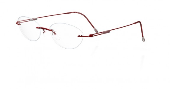 Silhouette TNGIII 6715 Eyeglasses, 6079 Red