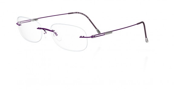 Silhouette TNGIII 7664 Eyeglasses, 6090 Violet