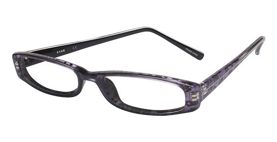 Smilen Eyewear 2103 Eyeglasses, Grape Haze