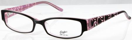 Candie's Eyes CA-A120 (C ASIA) Eyeglasses, D21 (BLKPK)