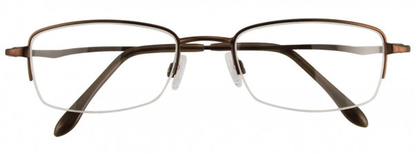 Cargo C5027 Eyeglasses, 010 - Satin Medium Brown