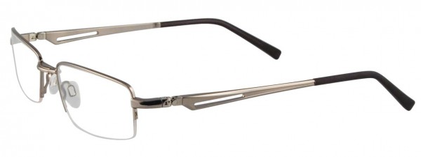EasyClip EC118 Eyeglasses, SATIN SILVER