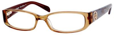 Juicy Couture Eva Eyeglasses, 01C9(00) Brown Lavender Horn