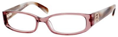 Juicy Couture Eva Eyeglasses, 01D0(00) Rose Pink Horn