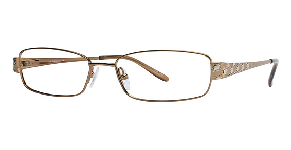 Joan Collins 9730 Eyeglasses, GOLD/BROWN