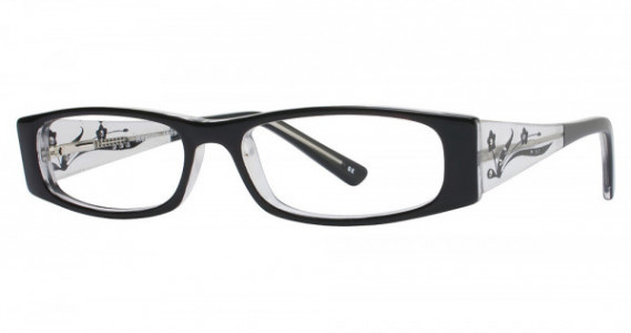 Enhance 3813 Eyeglasses, Black