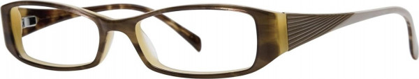 Vera Wang V024 Eyeglasses, Suede Horn