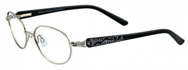 EasyClip EC129 Eyeglasses, SILVER