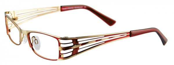 Takumi T9773 Eyeglasses, SATIN RASPBERRY AND GOLD