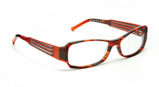 J.F. Rey JF1162 Eyeglasses, ORANGE FIBERS / BROWN (6090)