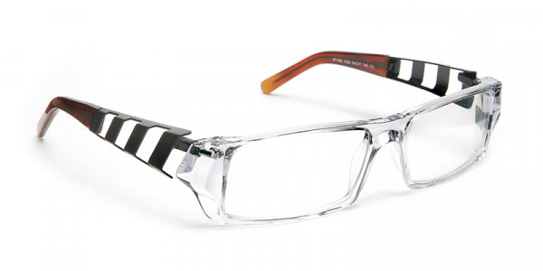 J.F. Rey JF1165 Eyeglasses, CRYSTAL / NAVY (1020)