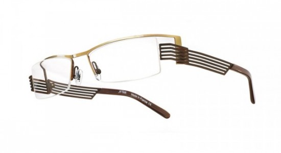 J.F. Rey JF2258 Eyeglasses, GLOSSY GOLD / DARK RUSTED ANTIQUES (6063)