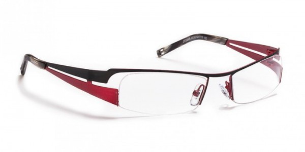 J.F. Rey JF2268 Eyeglasses, BLACK / RED (0030)