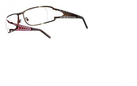 J.F. Rey JF2306 Eyeglasses, METALLIZED BROWN / RED (9535)