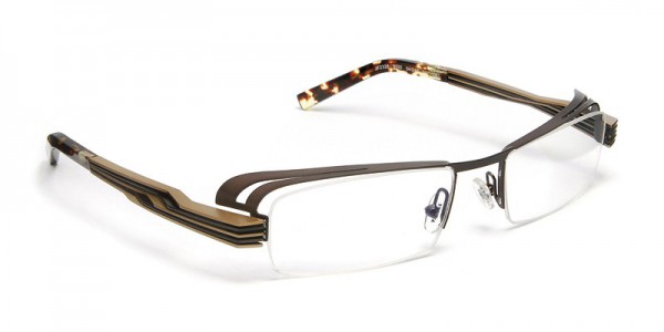 J.F. Rey JF2328 Eyeglasses, BROWN / SWEET GOLD-BROWN GRADIENT (9550)