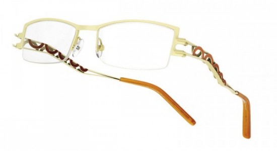 Boz by J.F. Rey MYTIK Eyeglasses, Cream - Orange (1060)