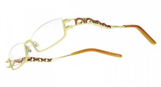 Boz by J.F. Rey MAYA Eyeglasses, White - Orange (1060)