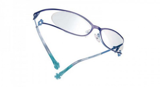 Boz by J.F. Rey KISSME Eyeglasses, Purple - Blue (7020)