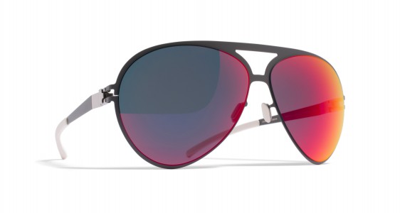Mykita SEPP Sunglasses, F61 BASALT - LENS: SCARLET FLASH