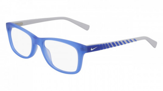 Nike NIKE 5509 Eyeglasses, (417) MATTE PACIFIC BLUE/WHITE