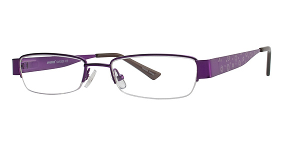 Seventeen 5338 Eyeglasses, Purple