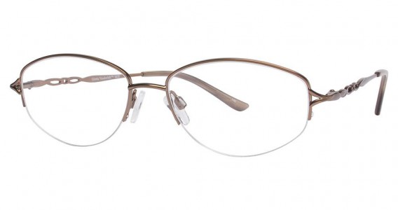 Gloria Vanderbilt Gloria Vanderbilt M28 Eyeglasses, 183 Bronze