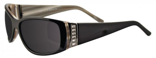 Takumi T6007S Sunglasses, BLACK/MARBLED GREY