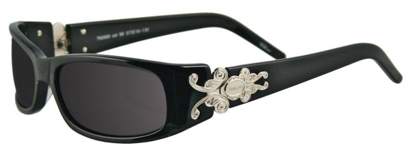 Takumi T6006S Sunglasses, BLACK AND SILVER