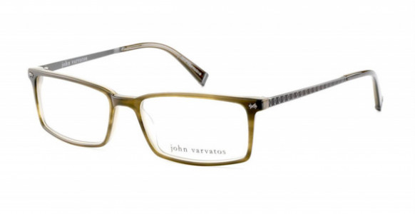 John Varvatos V336 Eyeglasses, Olive