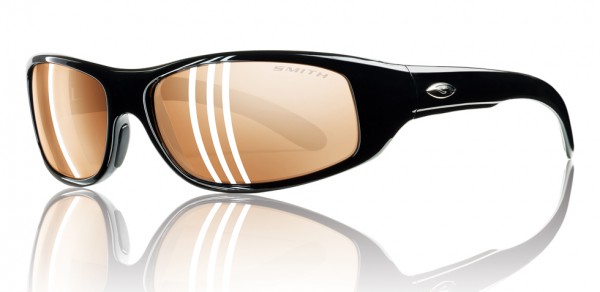 Smith Optics RIVERSIDE Sunglasses, Black - Polarchromic Copper Mirror