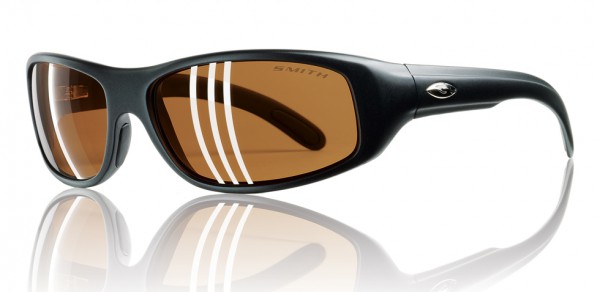 Smith Optics RIVERSIDE Sunglasses, Matte Black - Polarchromic Copper