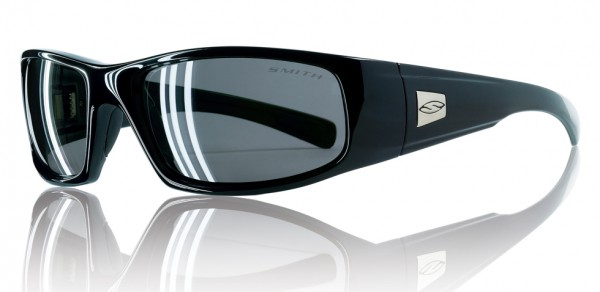 Smith Optics HIDEOUT Sunglasses, Black - Polarized Gray