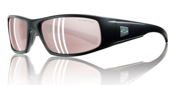 Smith Optics HIDEOUT Sunglasses, Matte Black Evolve - Polarchromic Ignitor