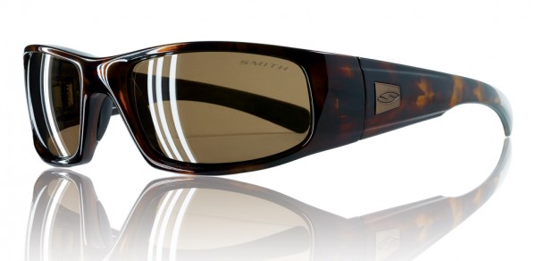 Smith Optics HIDEOUT Sunglasses, Tortoise - Polarized Brown