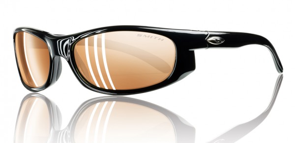 Smith Optics MAVERICK Sunglasses, Black - Polarchromic Copper Mirror