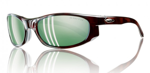 Smith Optics MAVERICK Sunglasses, Tortoise - Polarized Green Mirror
