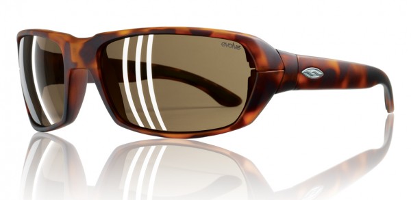 Smith Optics TRACE Sunglasses, Matte Tortoise Evolve - Polarized Brown