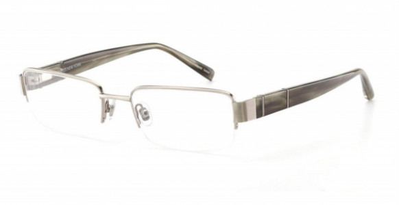 Jones New York J331 Eyeglasses, Brushed Silver