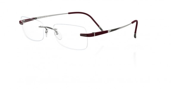 Silhouette Hinge C-1 7672 Eyeglasses, 6055 Grey
