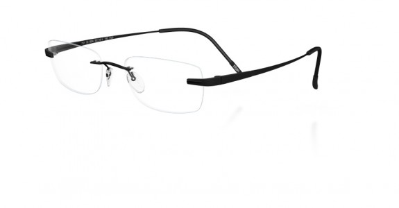 Silhouette Hinge C-1 7722 Eyeglasses, 6054 Black